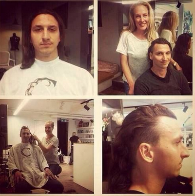Frisyr, Landslaget, Zlatan